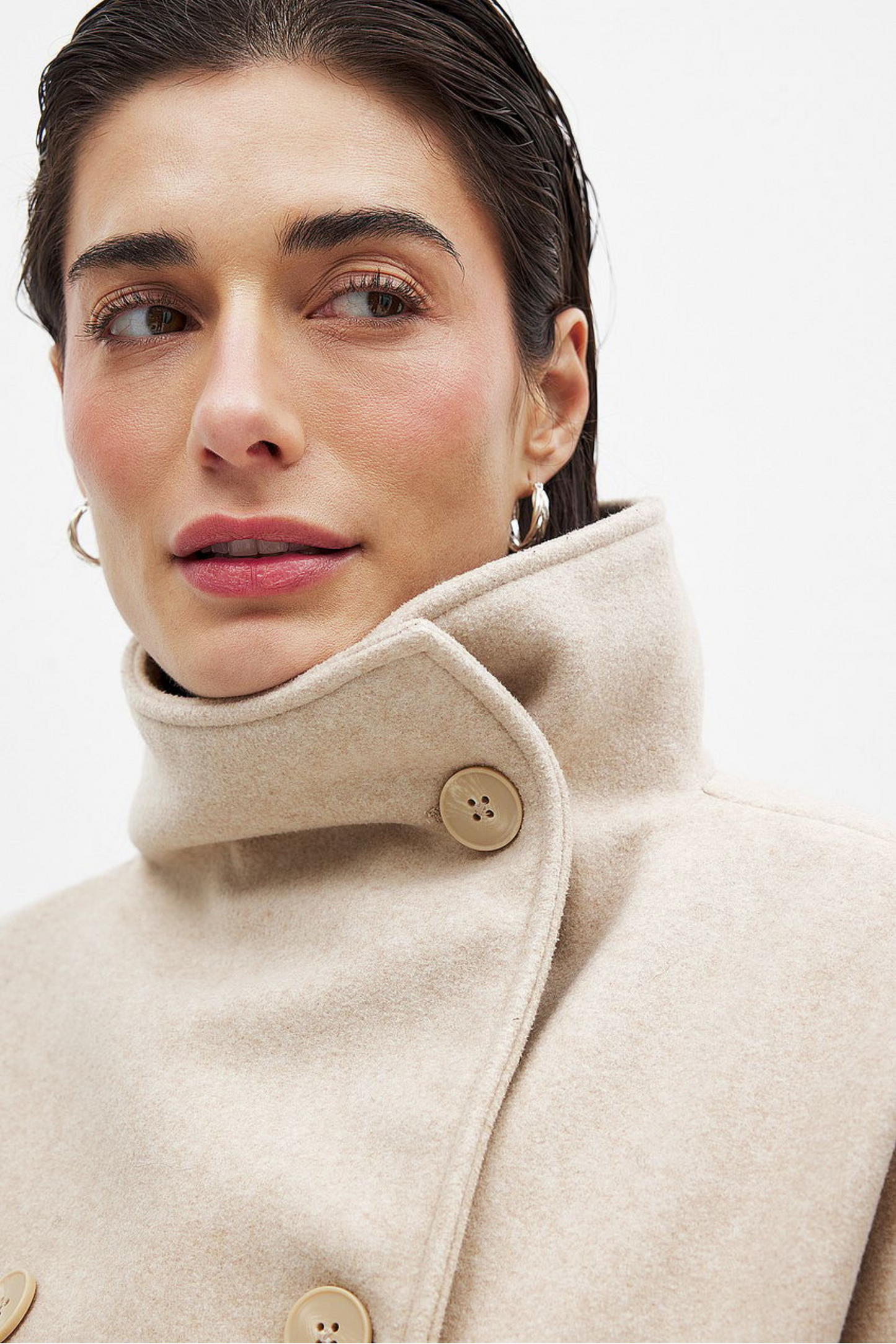 VELMIRA - Rosa Trenchcoat