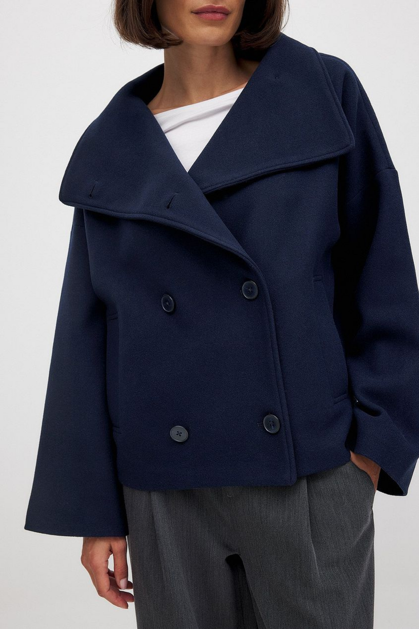 VELMIRA - Rosa Trenchcoat