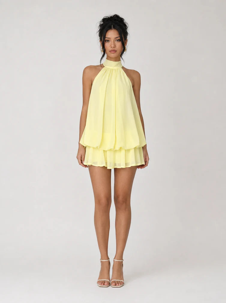 VELMIRA - Mini Robe Violetta