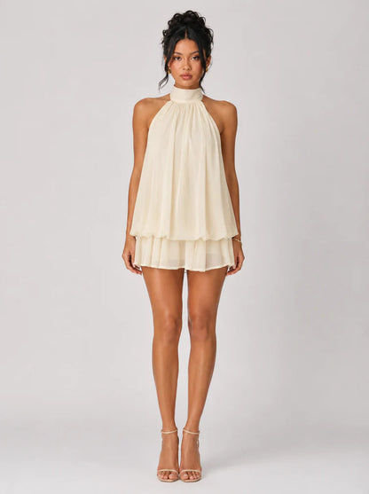 VELMIRA - Mini Robe Violetta