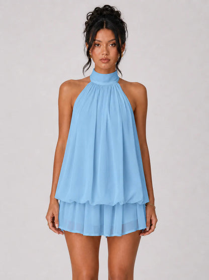 VELMIRA - Mini Robe Violetta