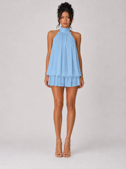 VELMIRA - Mini Robe Violetta