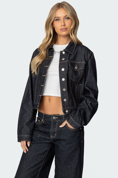VELMIRA - Chaqueta Denim
